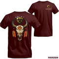 Ariat T-shirt - Impressive design featuring a Native American-inspired bull skull and bold Ariat logo Menswear Tops...