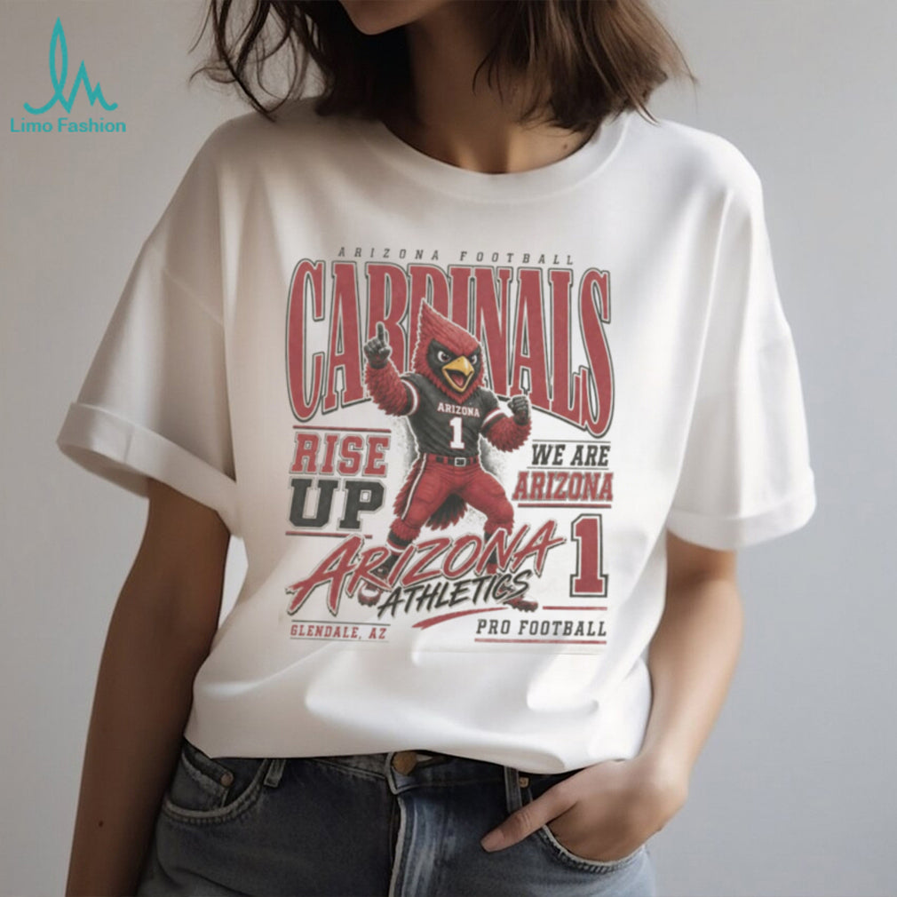 Arizona Cardinals Football Mascot Vintage Pro Shirt