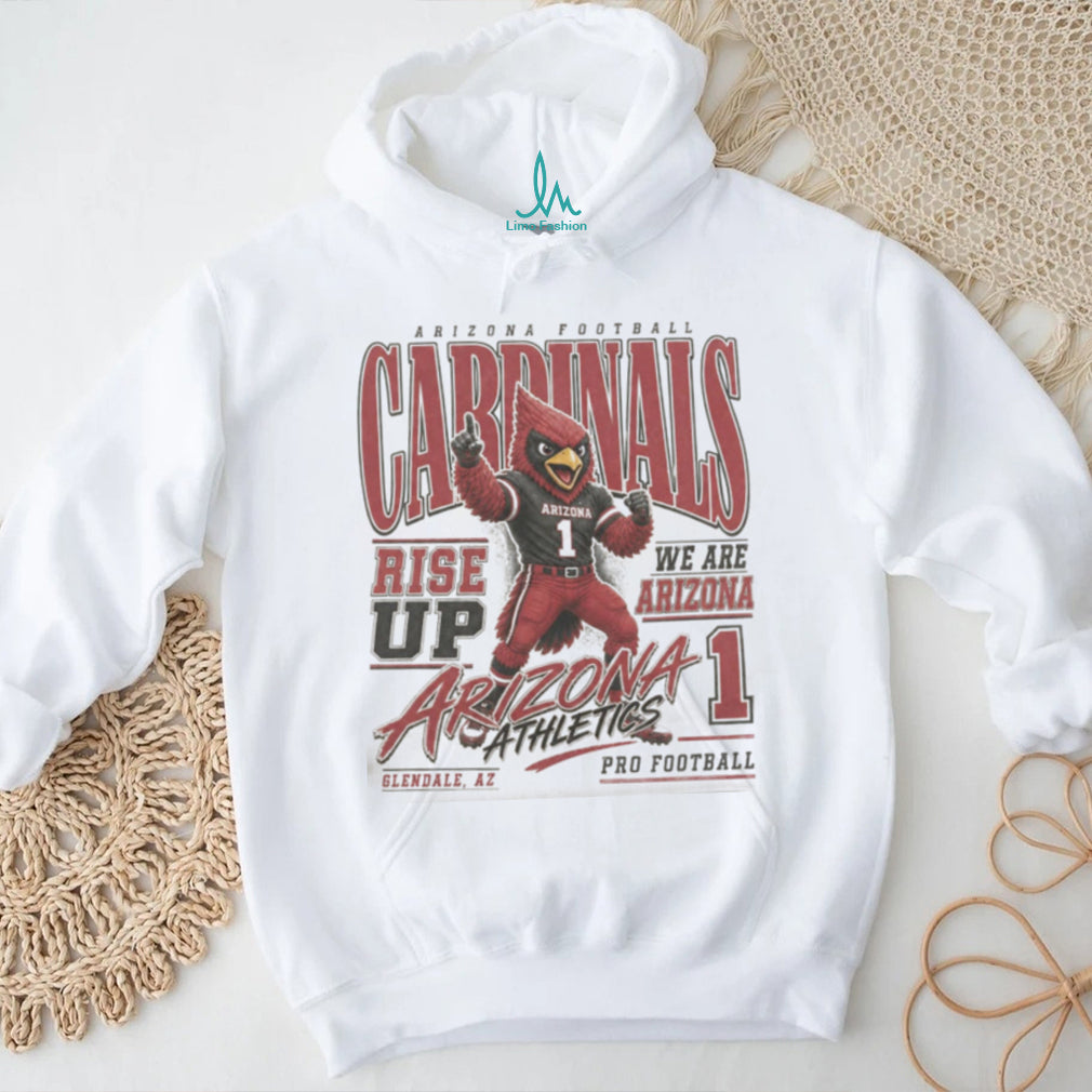 Arizona Cardinals Football Mascot Vintage Pro Shirt