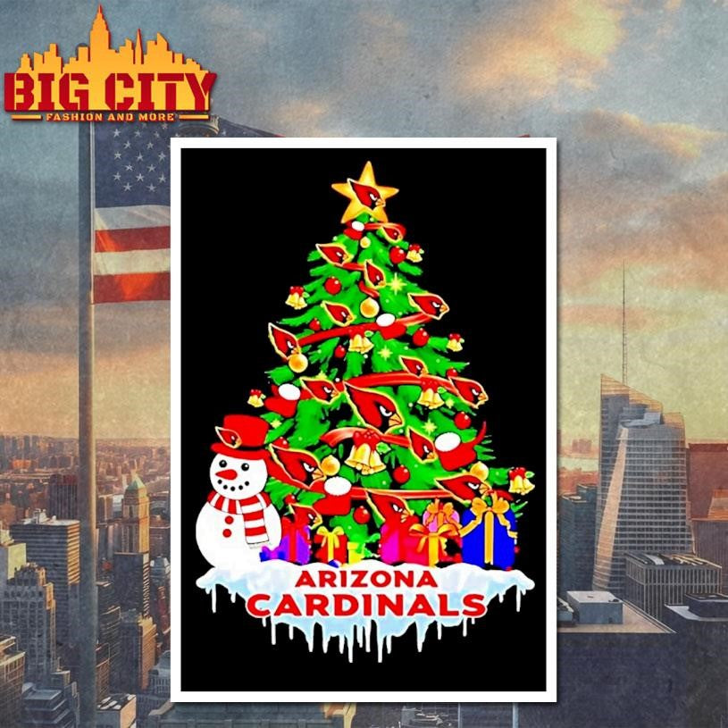 Arizona Cardinals Merry Christmas Tree Shirt
