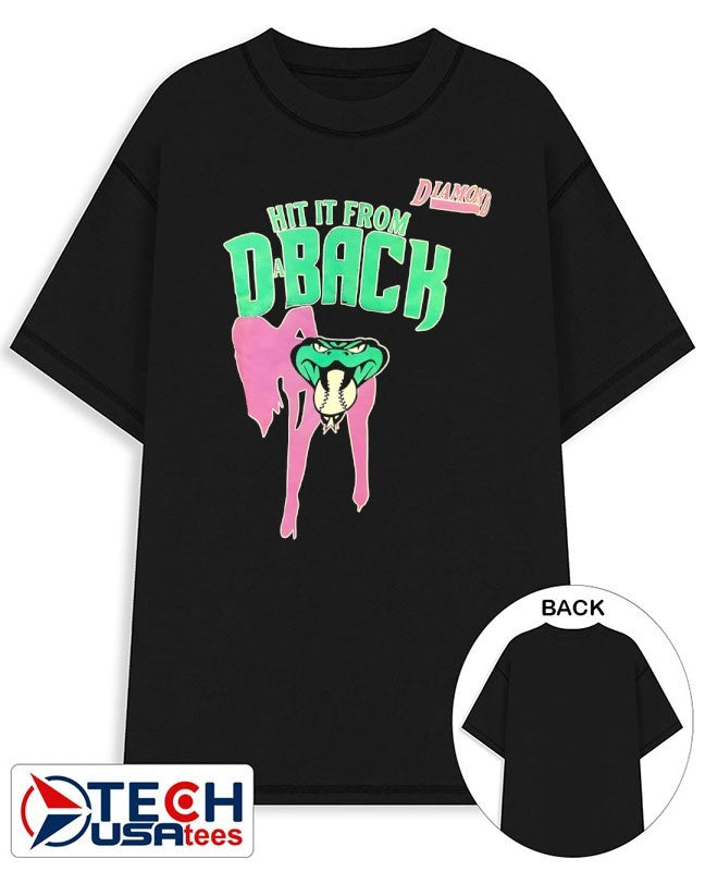 Arizona Diamondbacks hit it from Da Back shirt