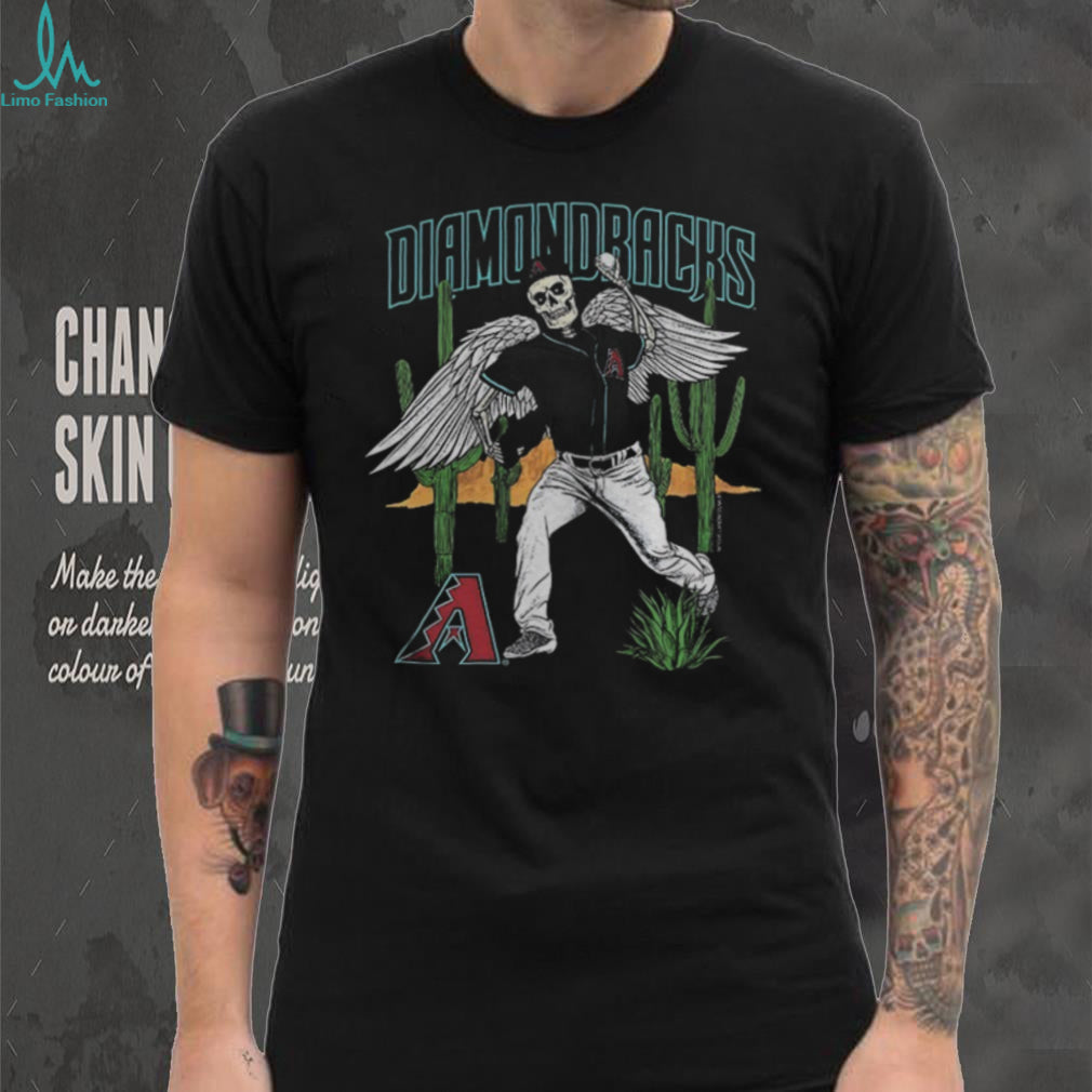 Arizona Diamondbacks skeleton angel classic shirt