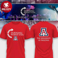 Arizona Wildcats Charlie Kirk Turning Point USA Freedom Legacy Two Sided Shirt