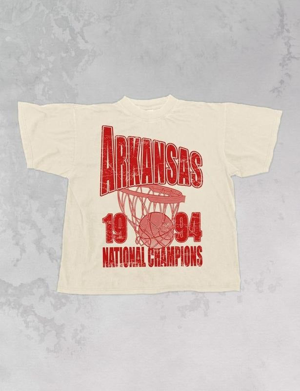 Arkansas Basketball 1994 National Champions T-shirt, Arkansas Basketball Fan Shirt, Retro Sports Shirt, College...