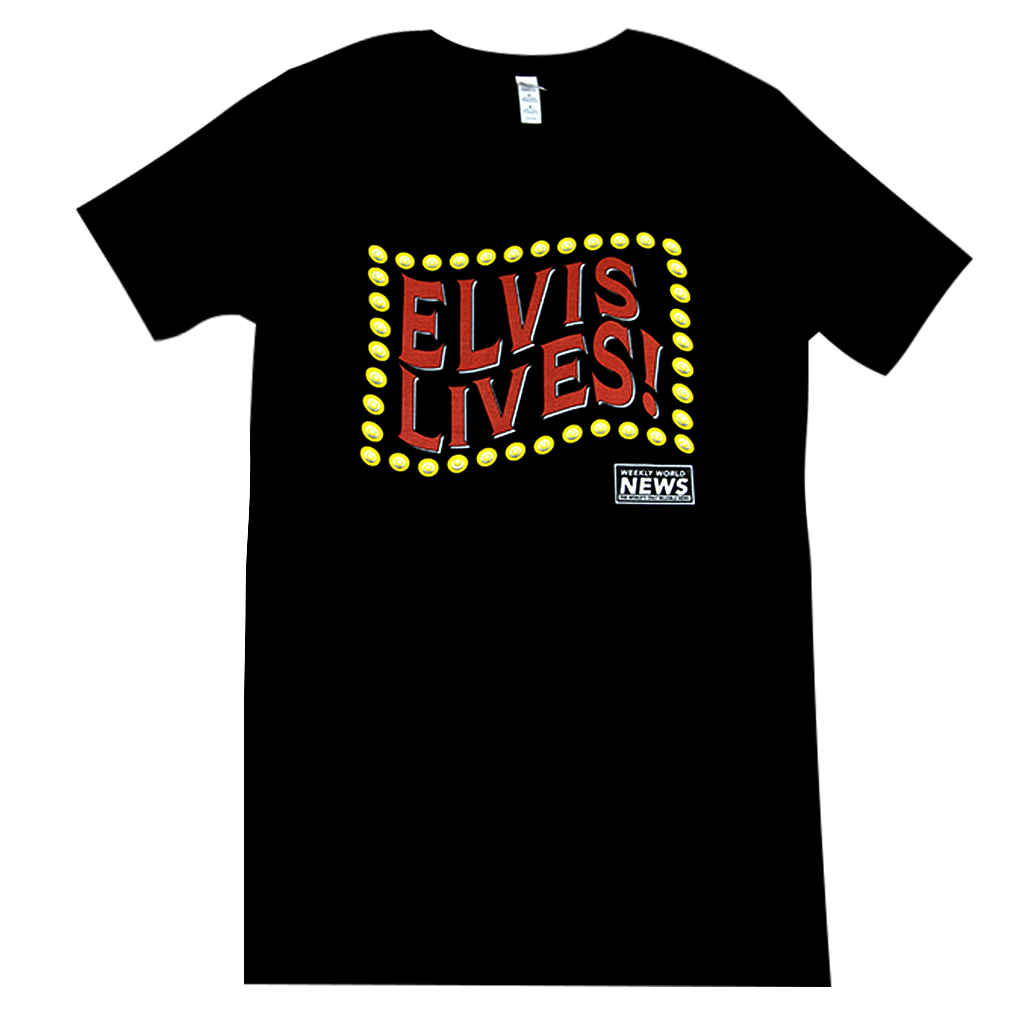 Elvis Lives! T-Shirt Hoodie, Sweatshirt | PureTeeCo.com (Image 1)