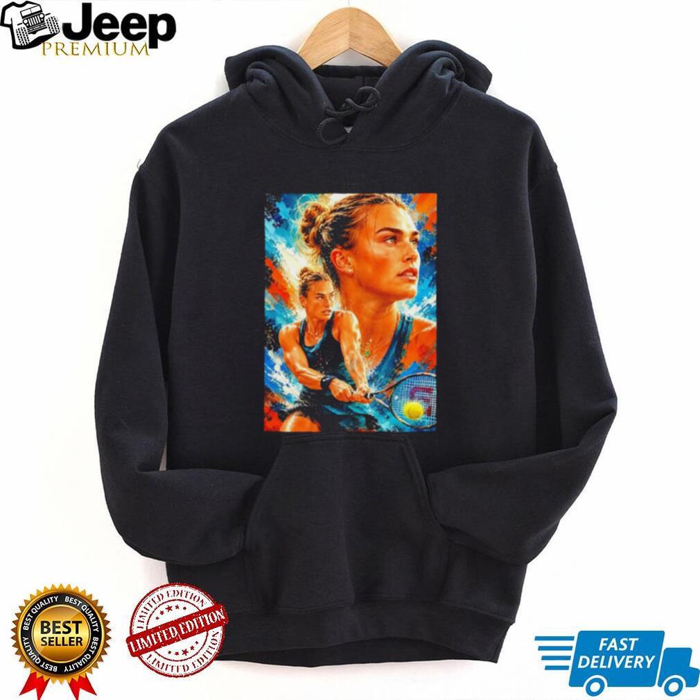 Aryna Sabalenka Player Tennis 2026 paint shirt