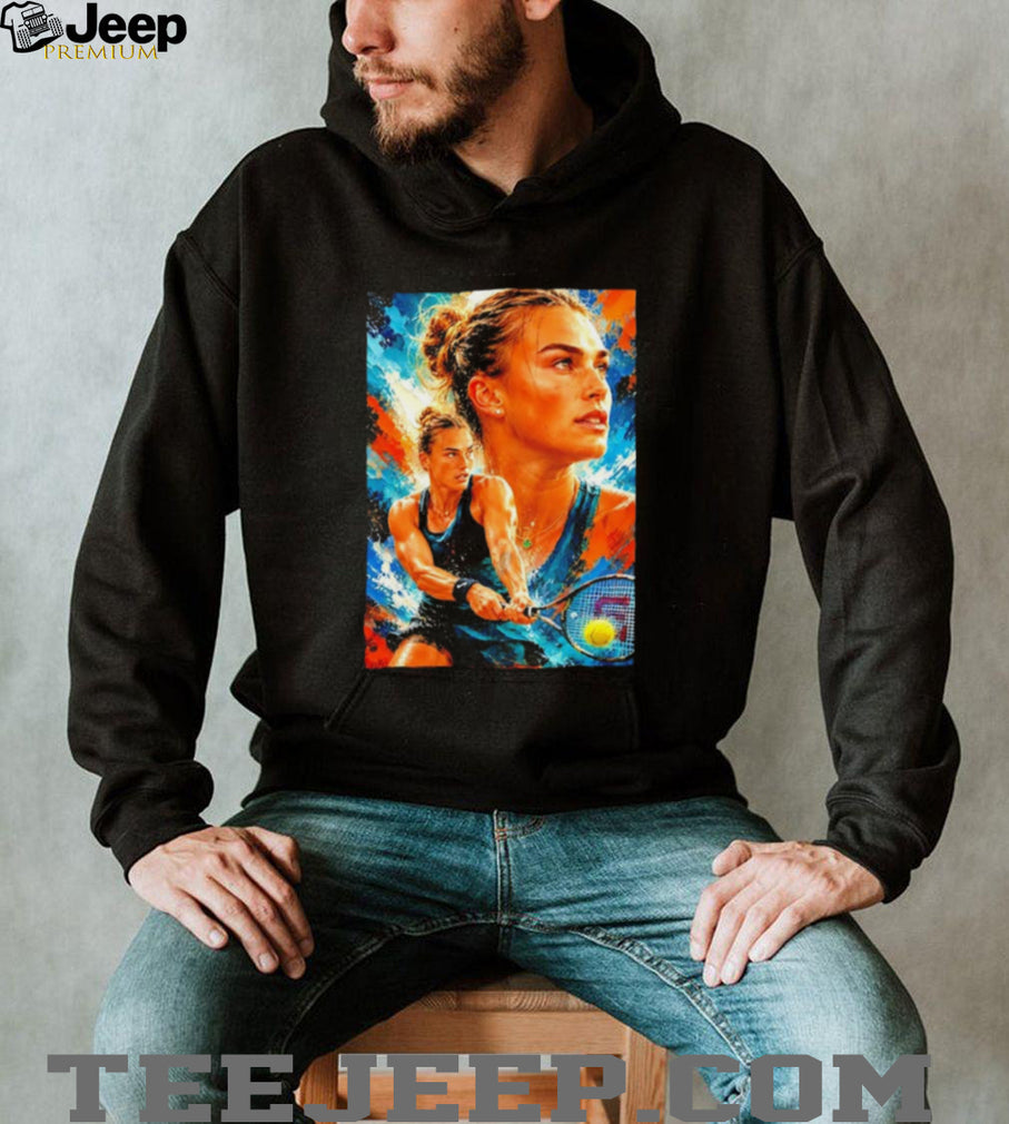 Aryna Sabalenka Player Tennis 2026 paint shirt