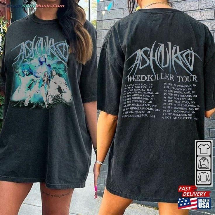 Ashnikko Music Shirt 2Side Weedkiller Tour tshirt Hoodie, Sweatshirt | PureTeeCo.com
