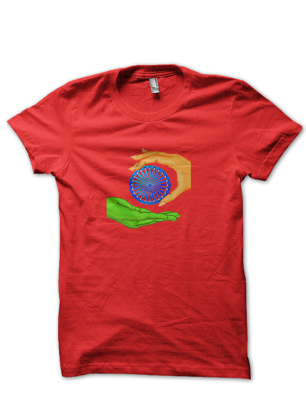 Ashoka Chakra T-Shirt Style009 Hoodie, Sweatshirt | PureTeeCo.com