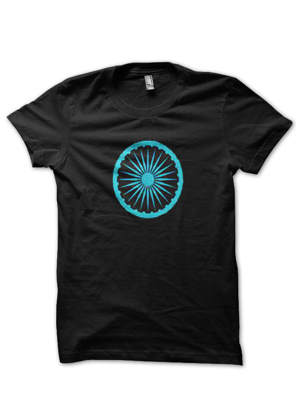 Ashoka Chakra T-Shirt Style007 Hoodie, Sweatshirt | PureTeeCo.com