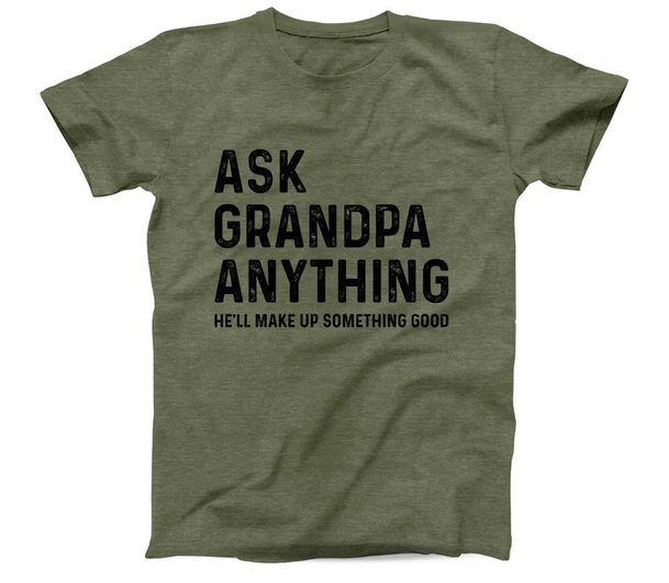 Ask Grandpa Anything T-Shirt SD Hoodie, Sweatshirt | PureTeeCo.com