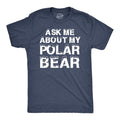 Ask Me About My Polar Bear T Shirt Funny Zoo Animal Flip Up Tee Mens Funny T Shirts Cool Vintage Fashion T-Shirt Gift...