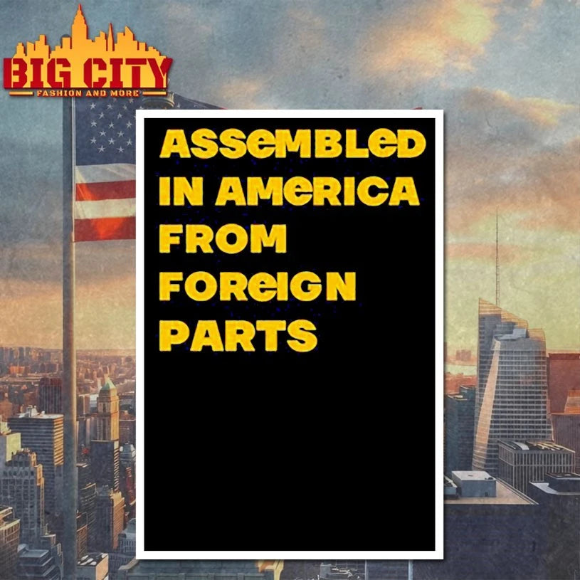 Assembled In America From Foreign Parts shirt