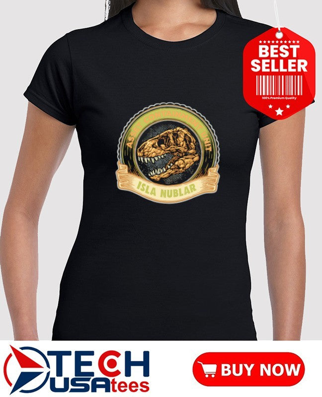 Asset Containment Unit Isla Nublar shirt