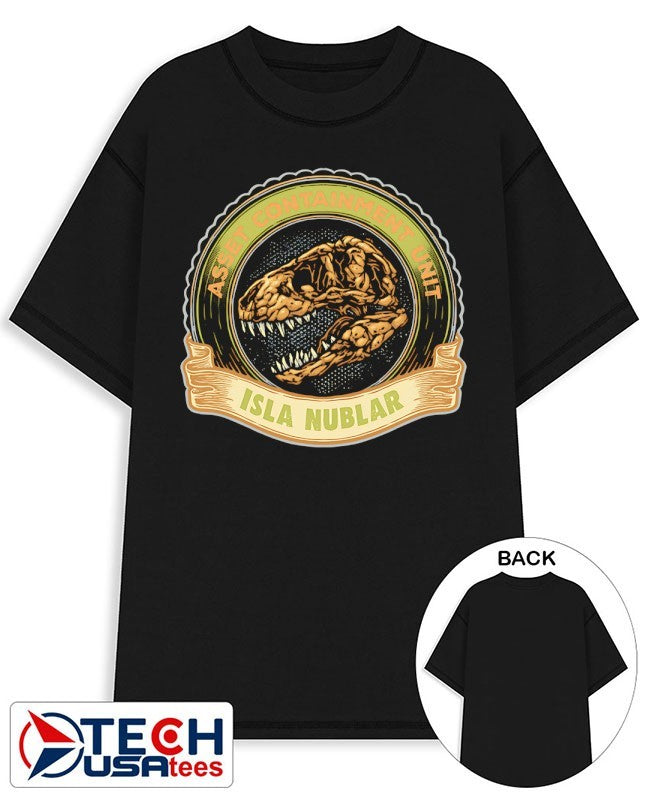 Asset Containment Unit Isla Nublar shirt