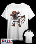 Astronaut Cowboy dabbing shirt