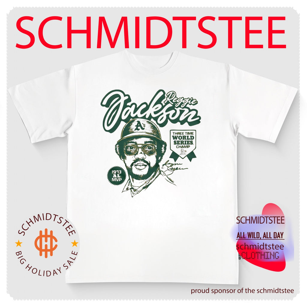 Athletics Reggie Jackson Awards Three Time World Series Champ signature shirt