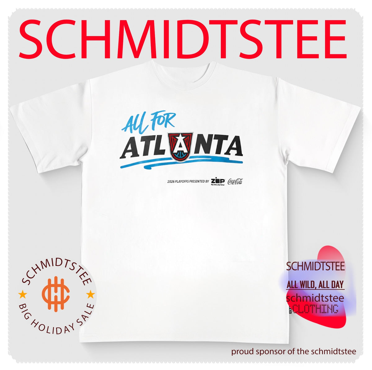 Atlanta Dream All For Atlanta 2026 Playoff Shirt