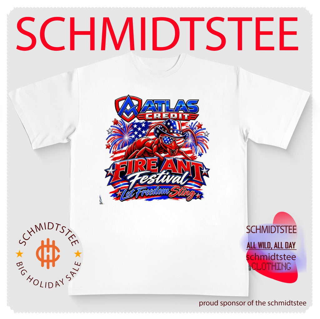 Atlas Credit Fire Ant Festival Let Freedom Sting shirt