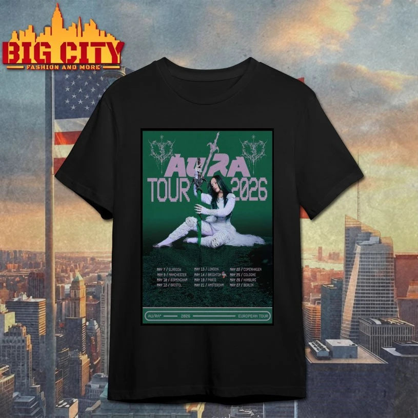 Au-Ra European Tour 26 Poster shirt