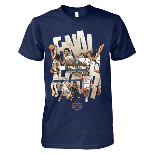 Auburn Final Four Shirt, 2025 NCAA Final Four T-Shirt, College Merch, Graphic Tee for Fans