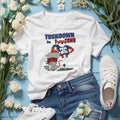 Auburn Tiger mascot Tuskdown in T Town graphic shirt