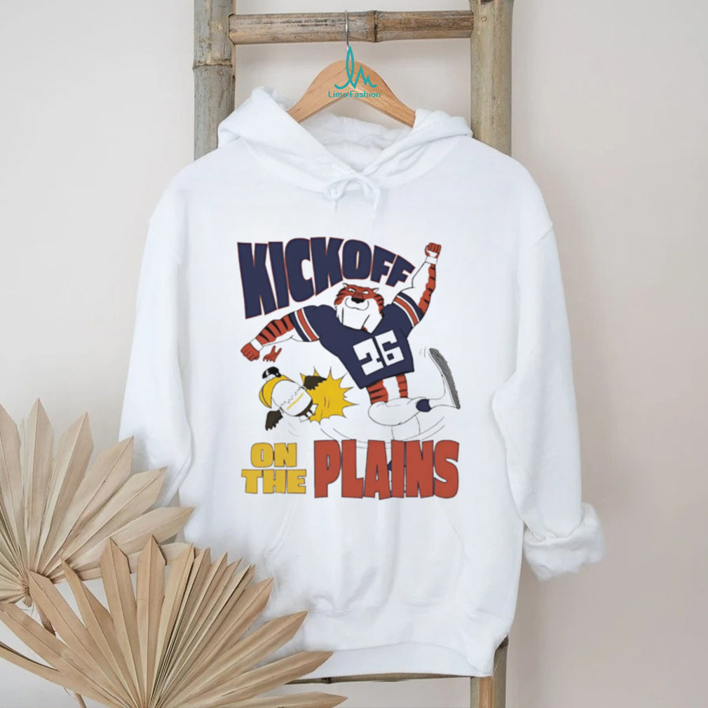 Auburn Tigers mascot kickoff on the plains shirt