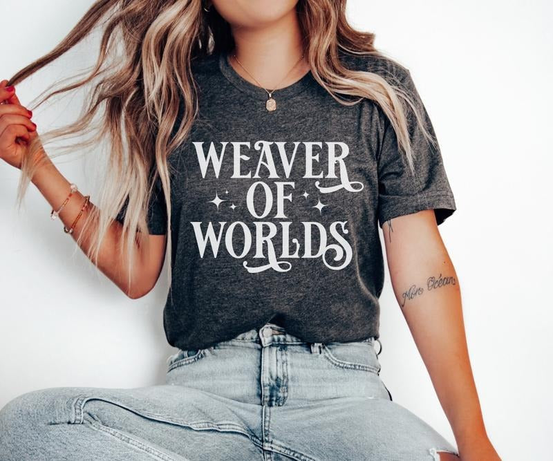 Author Shirt, Weaver of Words Sweatshirt, Gift for Writer, Future Bestselling Author, Book Writer shirt, Novelist gift,...