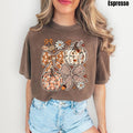Autumn Pattern Collage Comfort Colors T-Shirt 'NLB' Hoodie, Sweatshirt | PureTeeCo.com