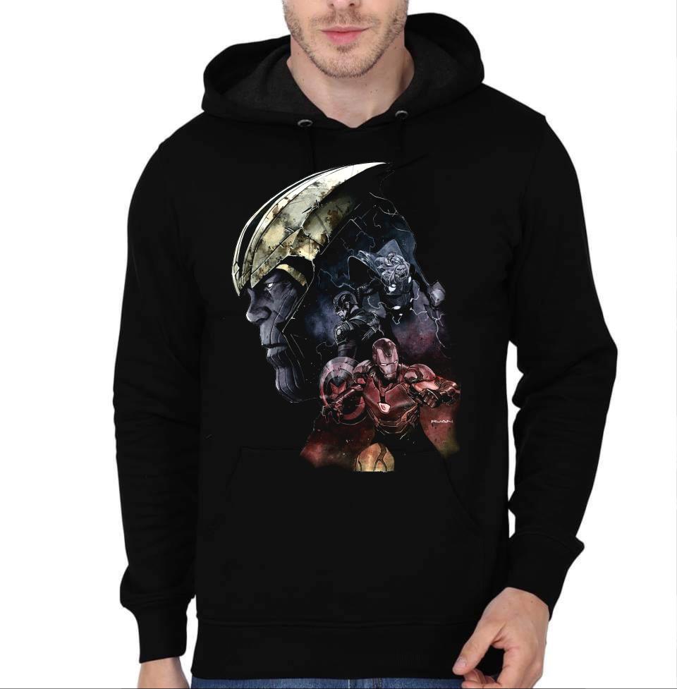 Avengers Black Hoodie T-Shirts, Sweatshirt | PureTeeCo.com