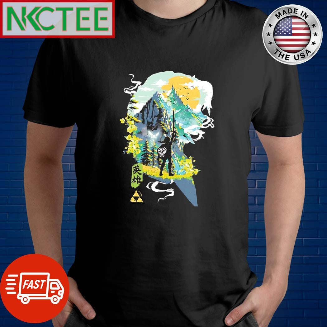 Awesome Ballad of The Hero paint shirt