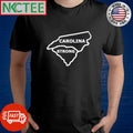 Awesome Carolina Strong North Carolina South Carolina map shirt