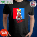 Awesome Cats For Trump hair 2024 necktie shirt