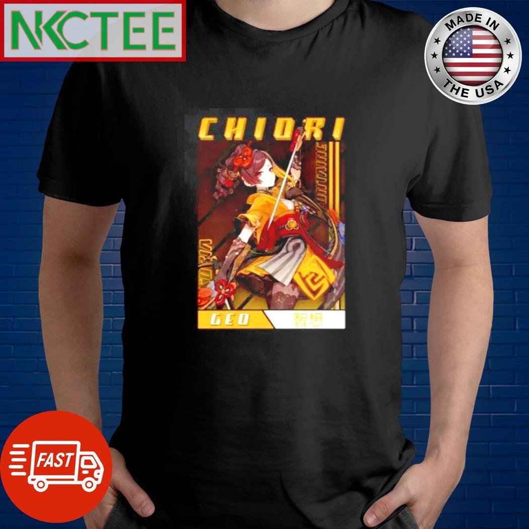 Awesome Genshin Impact Chiori Geo shirt