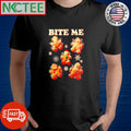 Awesome Gingerbread Man Bite Me Christmas snow shirt