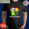 Awesome Grinch and Jack Skellington is this Jolly enough shirt