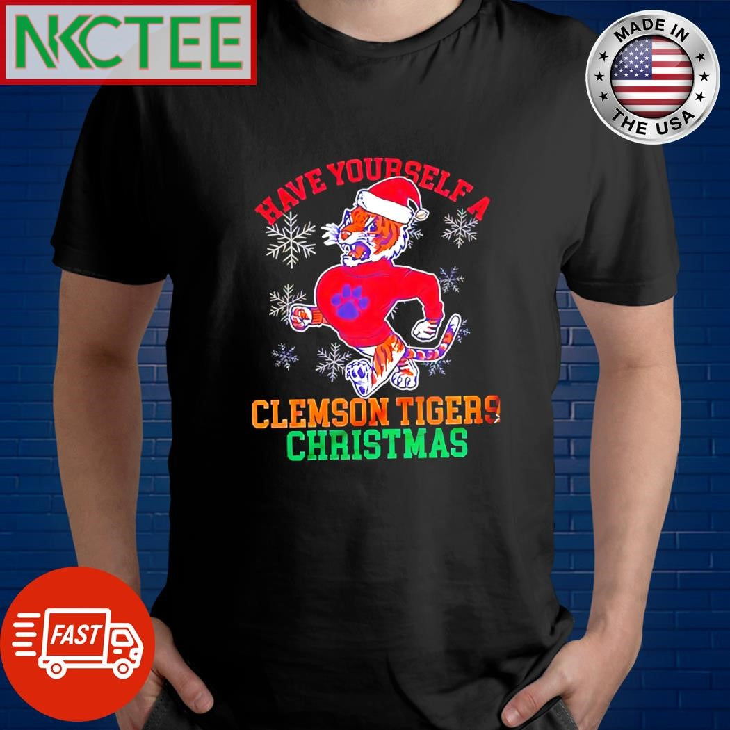 Awesome Have Yourself A Clemson Tigers Christmas snow shirt