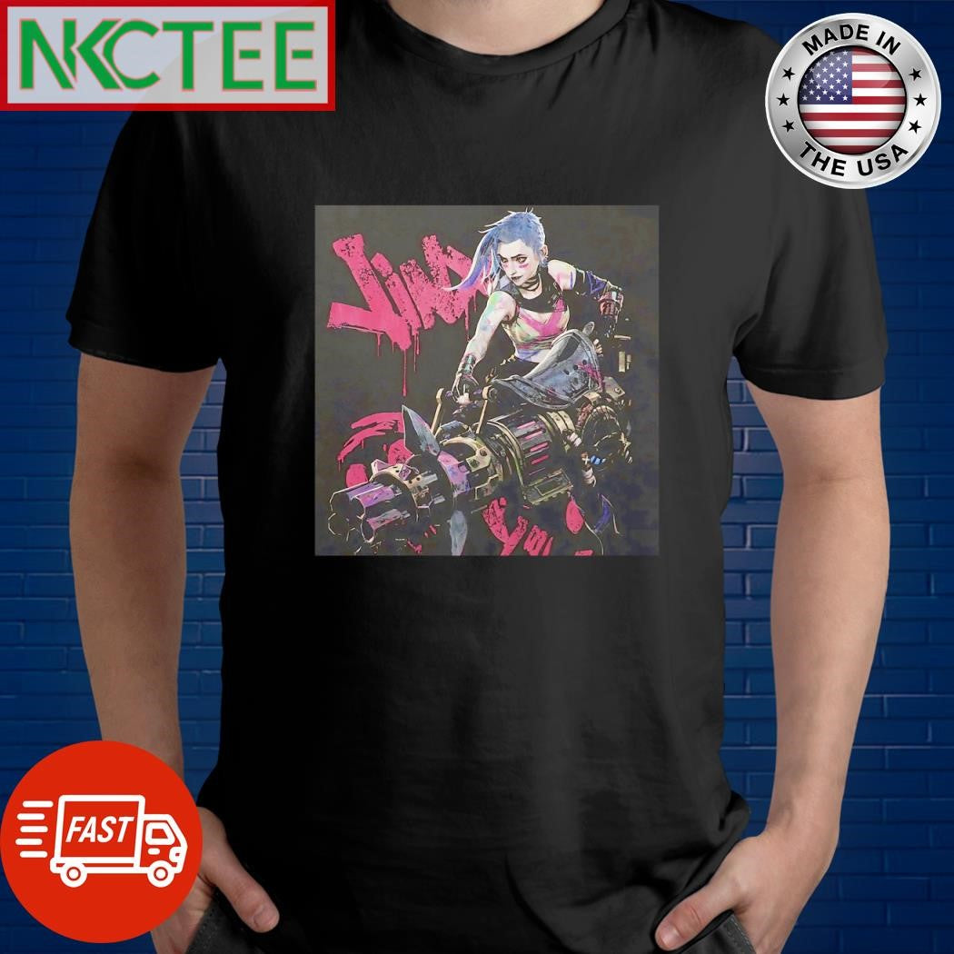 Awesome Jinx Arcane S2 paint shirt