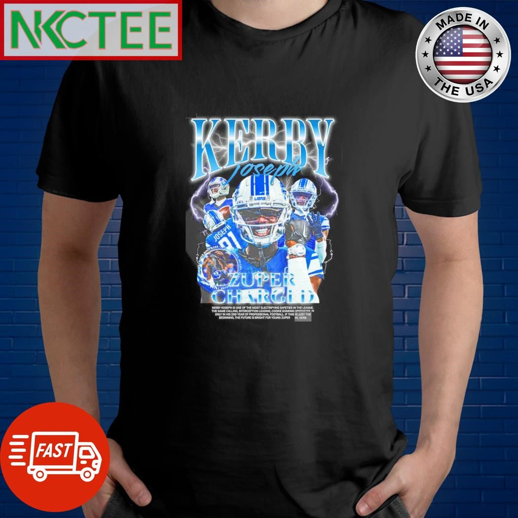 Awesome Kerby Joseph zuper charged shirt