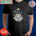 Awesome Meditating Astronaut Zen Yoga Planets Universe shirt