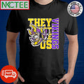 Awesome Minnesota Vikings head they not like us shirt