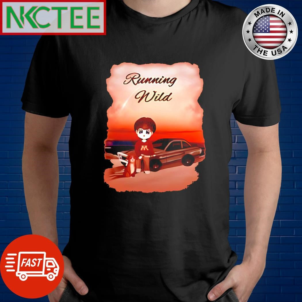 Awesome Running Wild boy cat car shirt