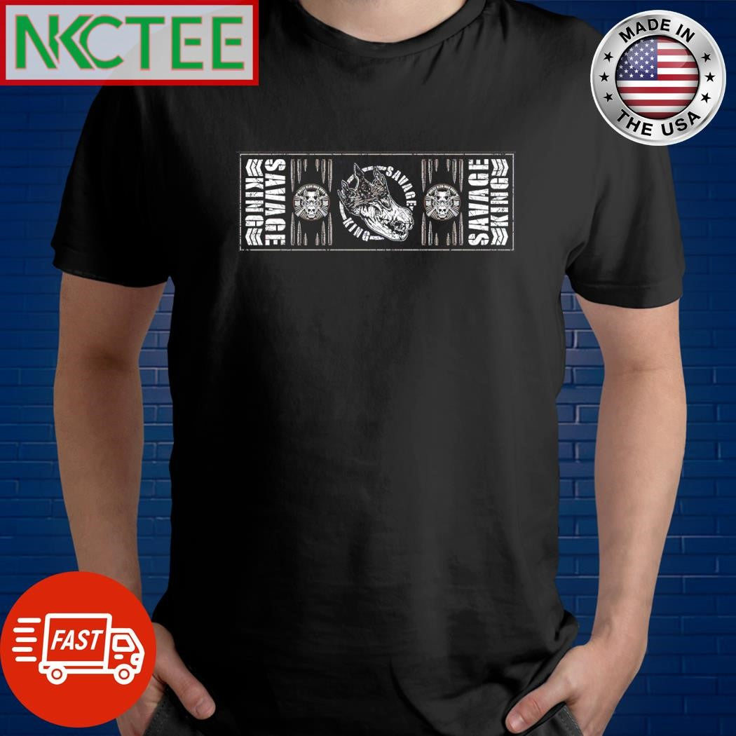 Awesome Savage King Bullet club war dogs shirt