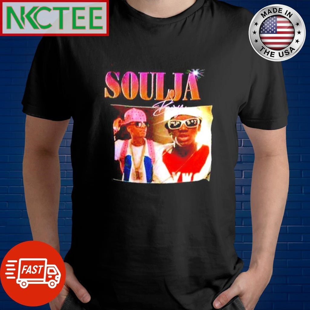 Awesome Soulja Boy Rapper vintage signature shirt