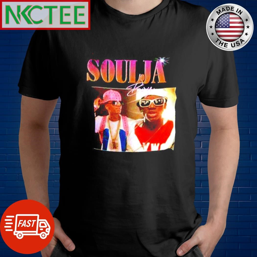 Awesome Soulja Boy Rapper vintage signature shirt