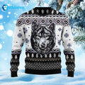 Awesome Wolf Ugly Christmas Sweater