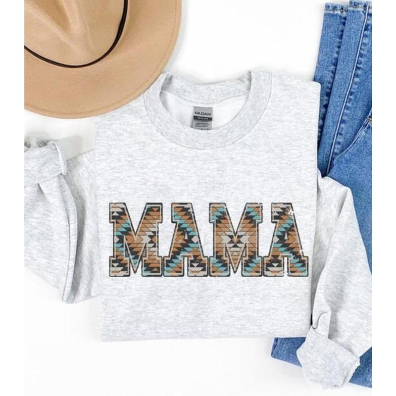 Aztec Mama Sweatshirt, Stylish and Comfortable, Perfect for Everyday Wear T-Shirts, Hoodie | PureTeeCo.com