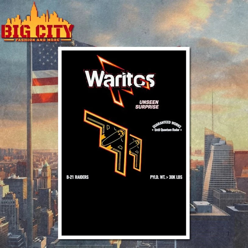 B-21 Raiders Waritos Unseen Surprise shirt