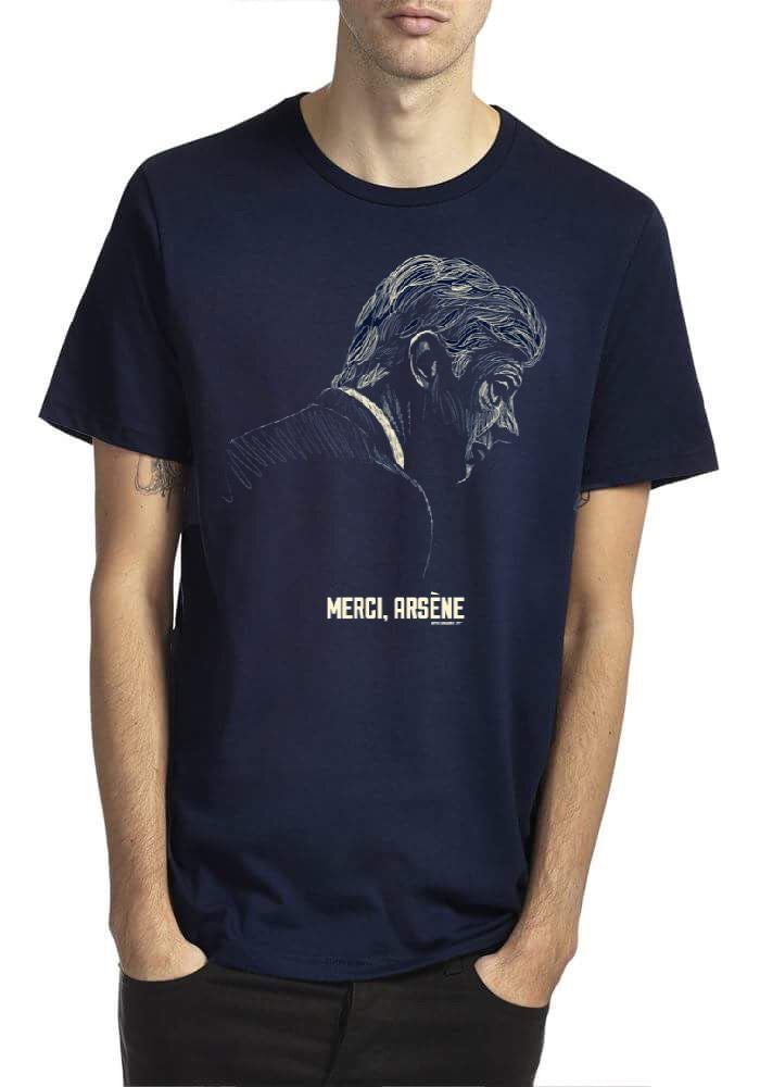 Merci Arsene Navy Blue T-Shirt Hoodie, Sweatshirt | PureTeeCo.com