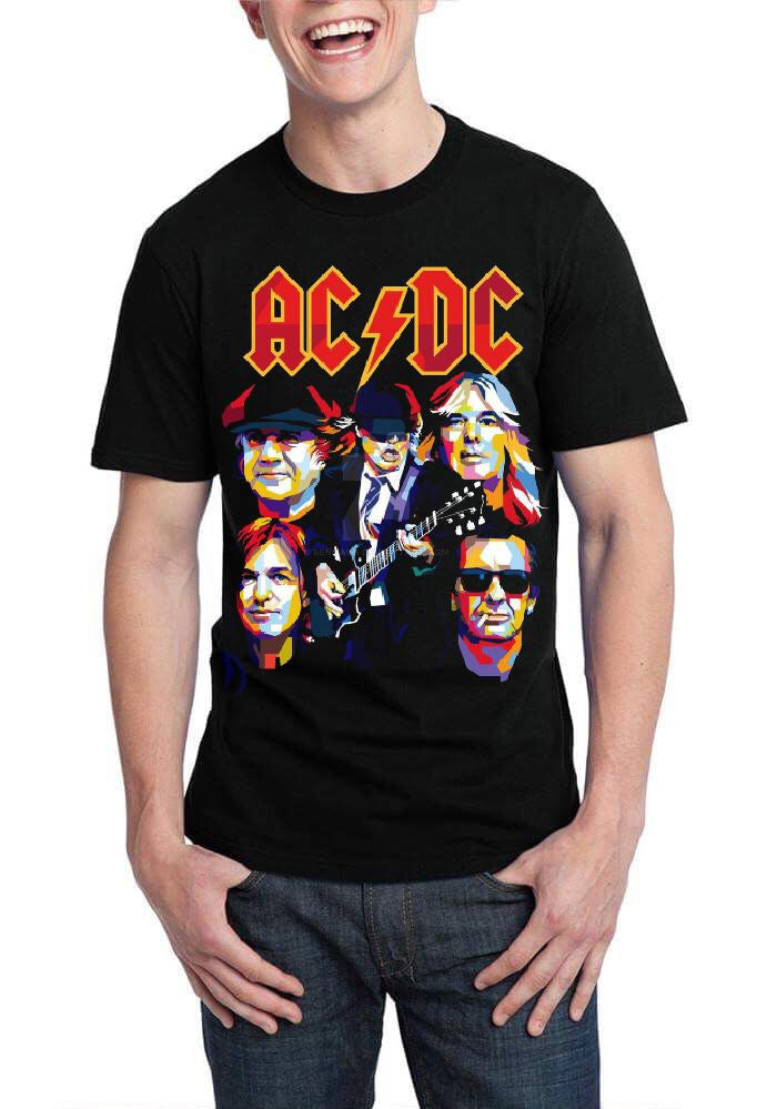 AC DC Band Black T-Shirt Hoodie, Sweatshirt | PureTeeCo.com